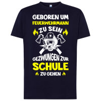 Kinder T-Shirt | Feuerwehrmann/Feuerwehrfrau zur Schule...