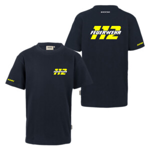 T-Shirt Kinder | HAKRO 210 | Feuerwehr 112
