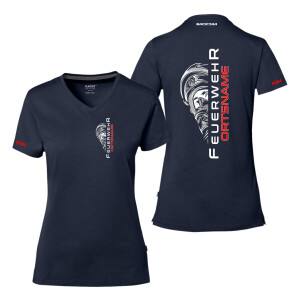 Feuerwehr T-Shirt Frauen Cotton Tec® | Feuer aus |...