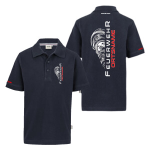 Feuerwehr Poloshirt Kinder | Feuer aus | HAKRO 400 | BACKDRA