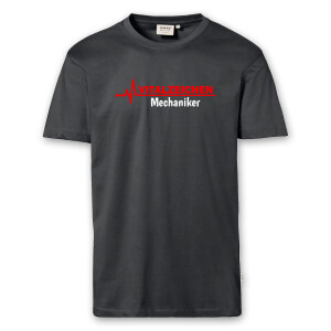 T-Shirt Männer | Rettungsdienst Vitalzeichen Mechaniker | BACKDRA