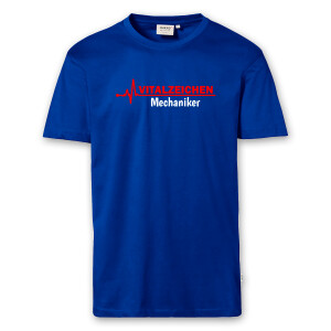 T-Shirt Männer | Rettungsdienst Vitalzeichen Mechaniker | BACKDRA