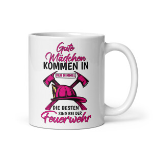 Tasse  | Feuerwehr gute Mädchen | BACKDRA