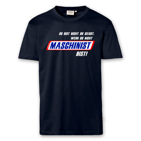T-Shirt Männer | Feuerwehr Du bist nicht du - Maschinist | BACKDRA
