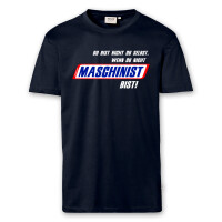 T-Shirt Männer | Feuerwehr Du bist nicht du - Maschinist | BACKDRA