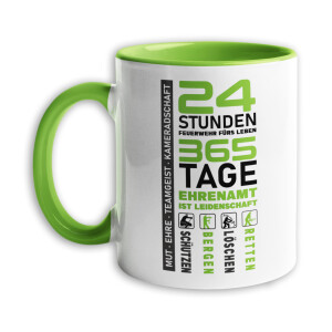 Tasse  | Feuerwehr 24 Stunden | BACKDRA