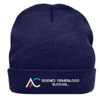 3M Thinsulate Wintermütze bestickt Dein Firmenlogo |...
