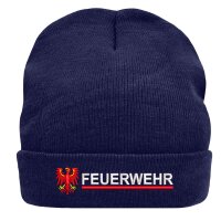 3M Thinsulate Wintermütze bestickt Feuerwehr...