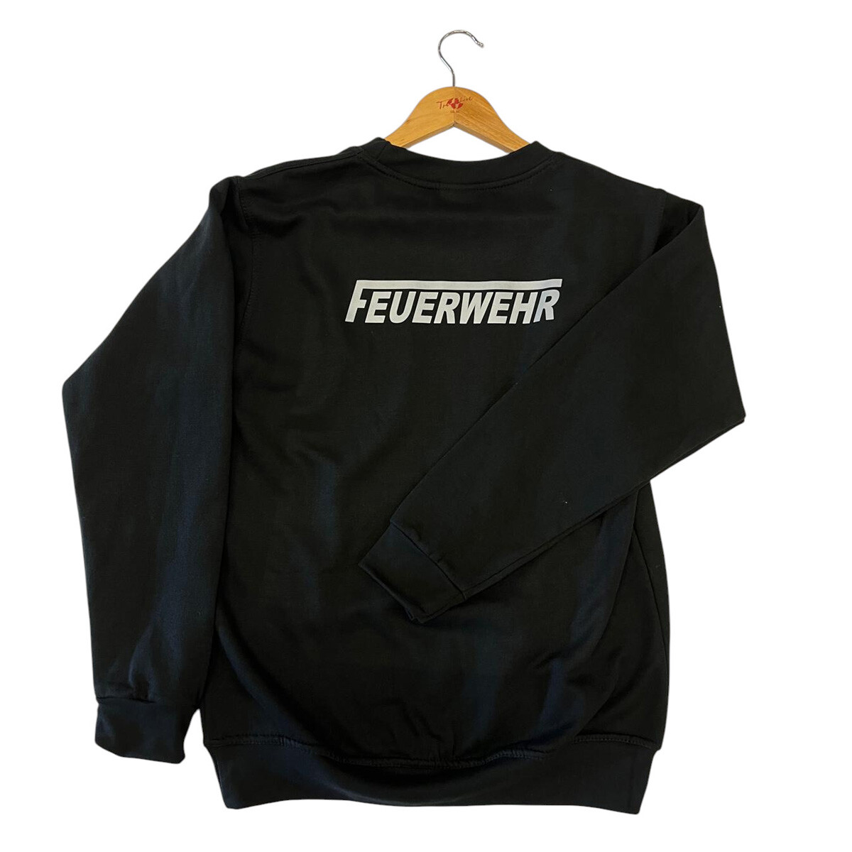 Feuerwehr Sweat-Shirt UNISEX | XS | schwarz | Einzelstü