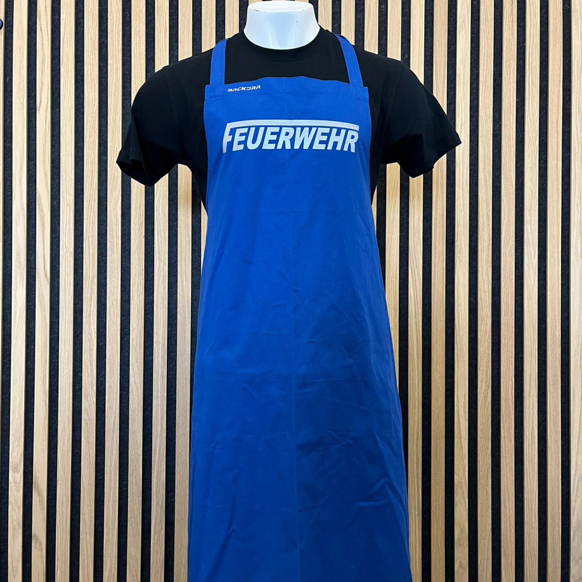 Feuerwehr Grillschürze | UNISIZE | royalblau | Einzelst