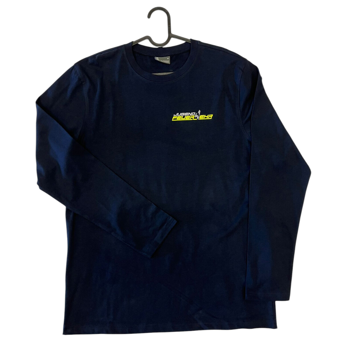 Jugendfeuerwehr Langarm T-Shirt Herren | M | navyblau | Einz