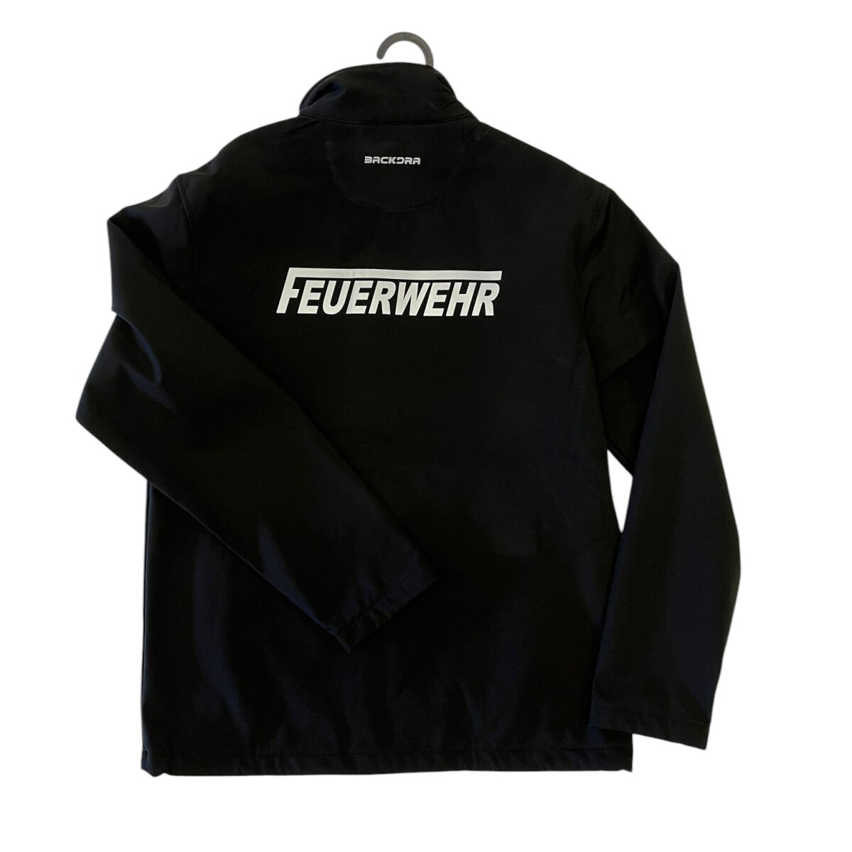 Feuerwehr Softshelljacke Herren | M | schwarz