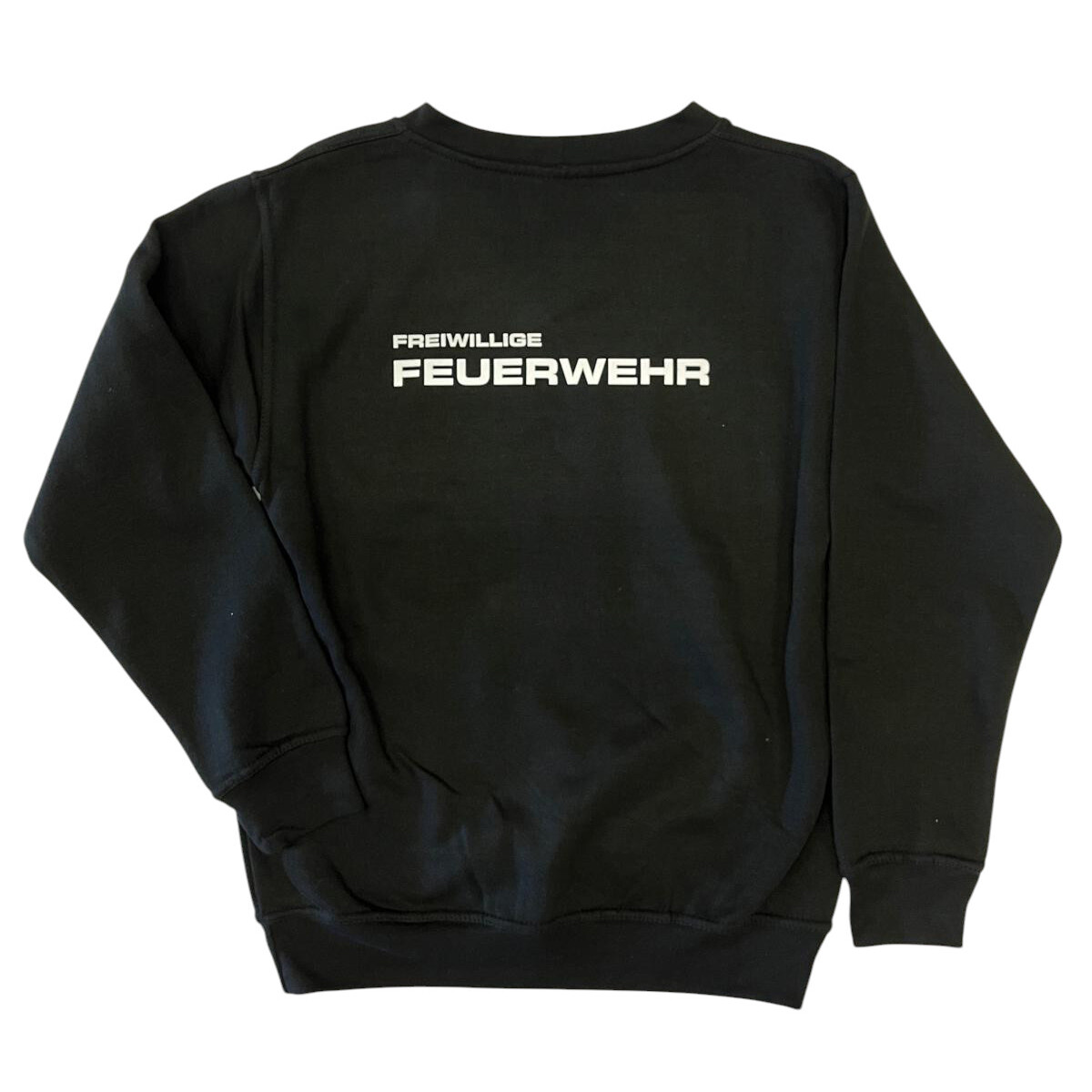 Feuerwehr V-Neck Sweat-Shirt UNISEX | XS | schwarz | Einzels