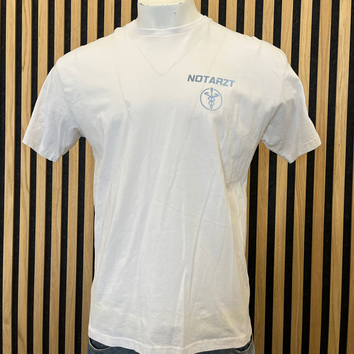 Rettungsdienst Notarzt T-Shirt Herren | XL | weiß | Ei