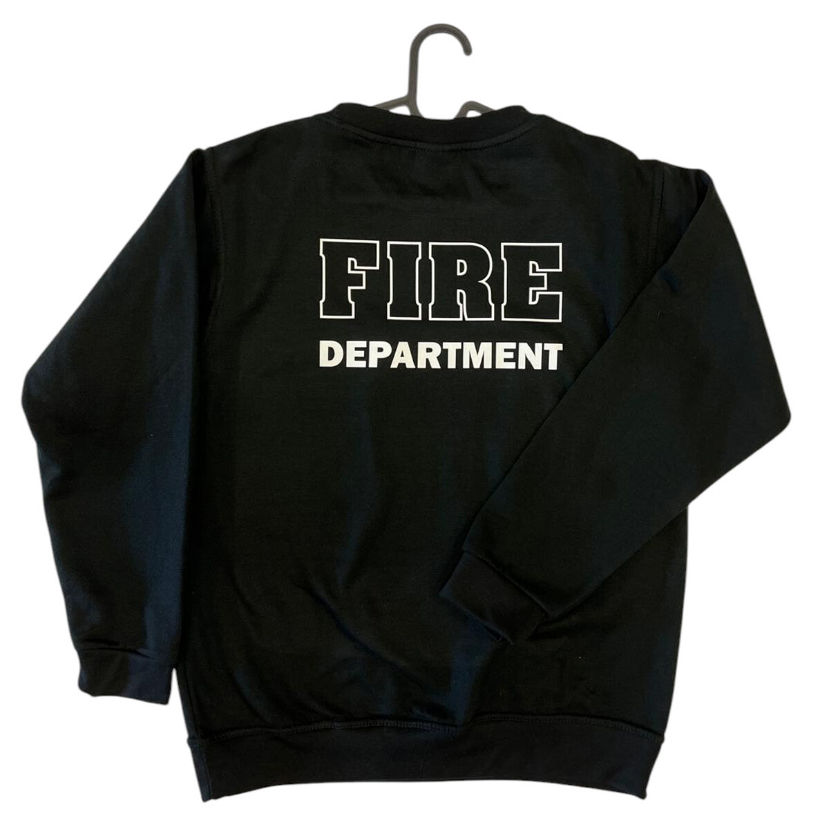 Feuerwehr Sweat-Shirt UNISEX | XS | schwarz | Einzelstü