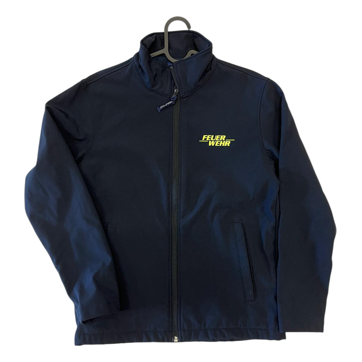 Feuerwehr Softshelljacke Herren | XS | nayblau | Einzelst&uu