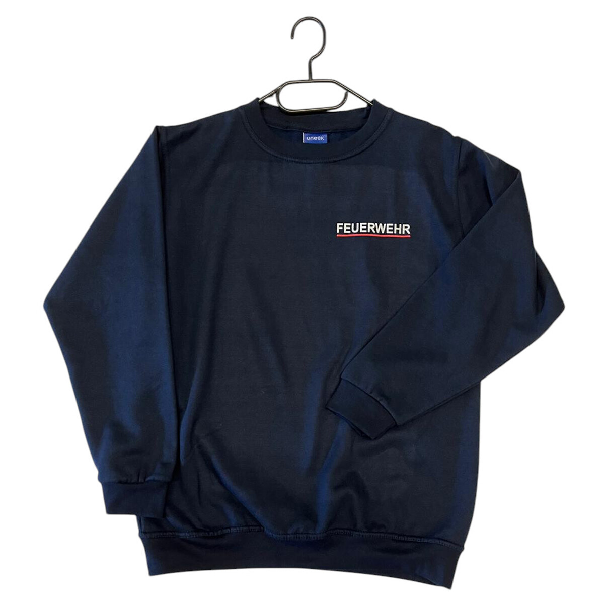 Feuerwehr Sweat-Shirt UNISEX | XS | navyblau | Einzelst&uuml