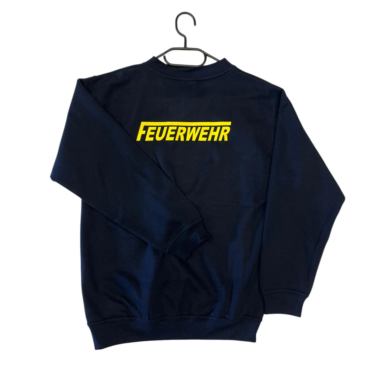 Feuerwehr V-Neck Sweat-Shirt UNISEX | S | navyblau | Einzels