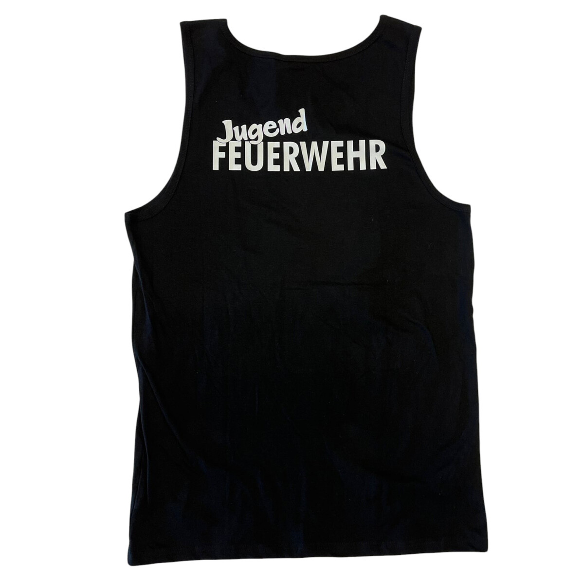 Feuerwehr Tank Top Herren | M | schwarz | Einzelstück