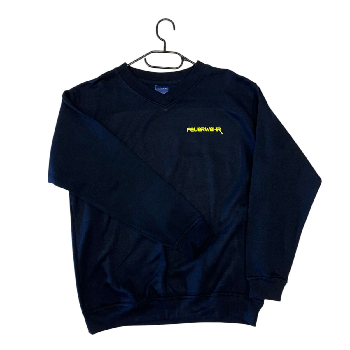 Feuerwehr V-Neck Sweat-Shirt UNISEX | M | navyblau | Einzels