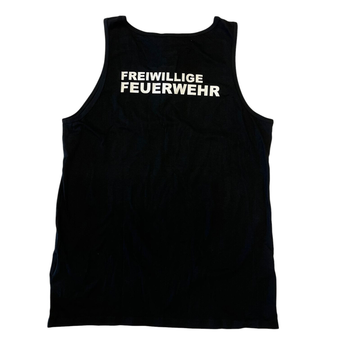 Feuerwehr Tank Top Herren | L | schwarz box