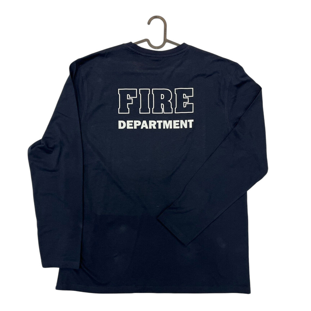 Feuerwehr Langarm T-Shirt Herren | XL | navyblau | Einzelst&