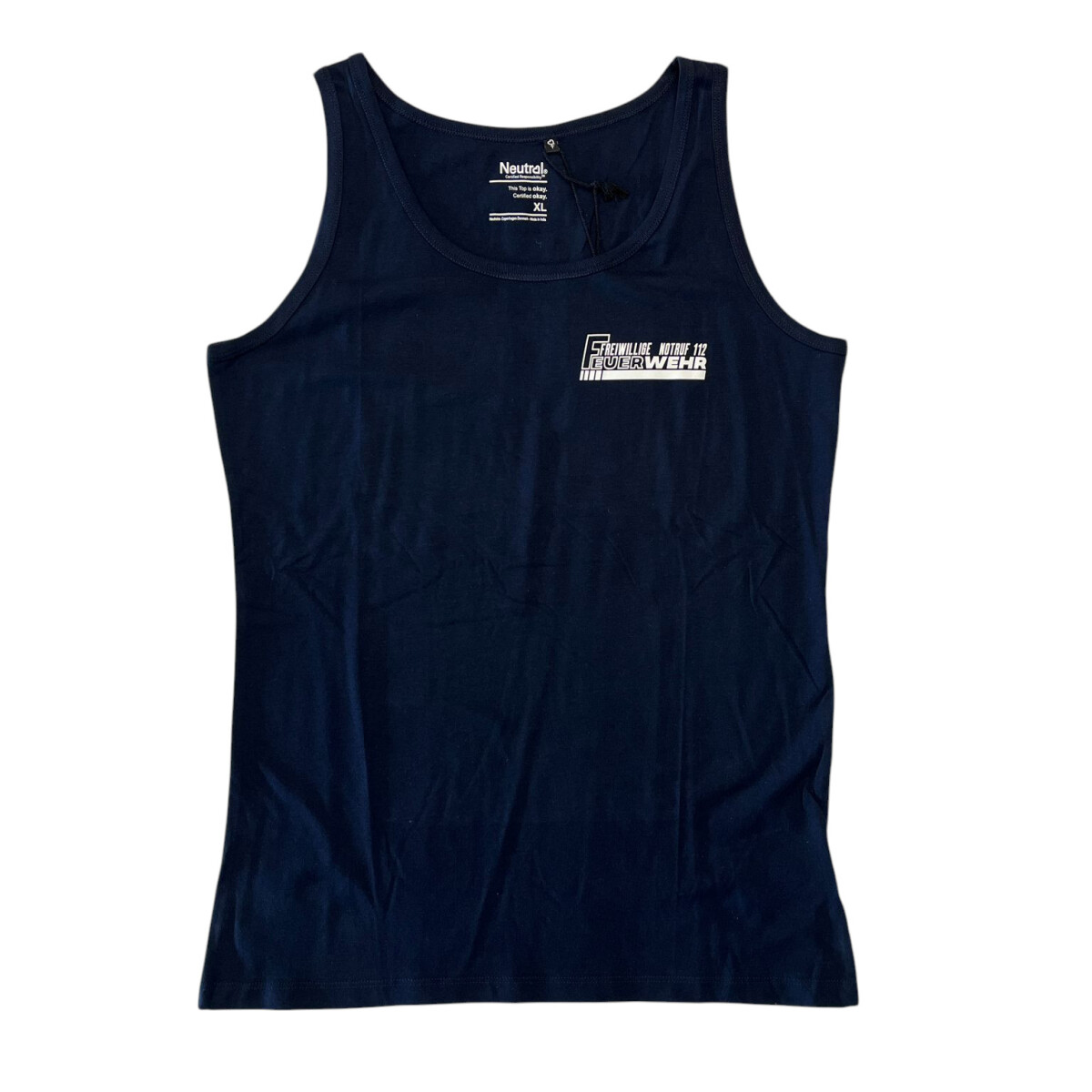 Feuerwehr Tank Top Damen | XL | navyblau | Einzelstück