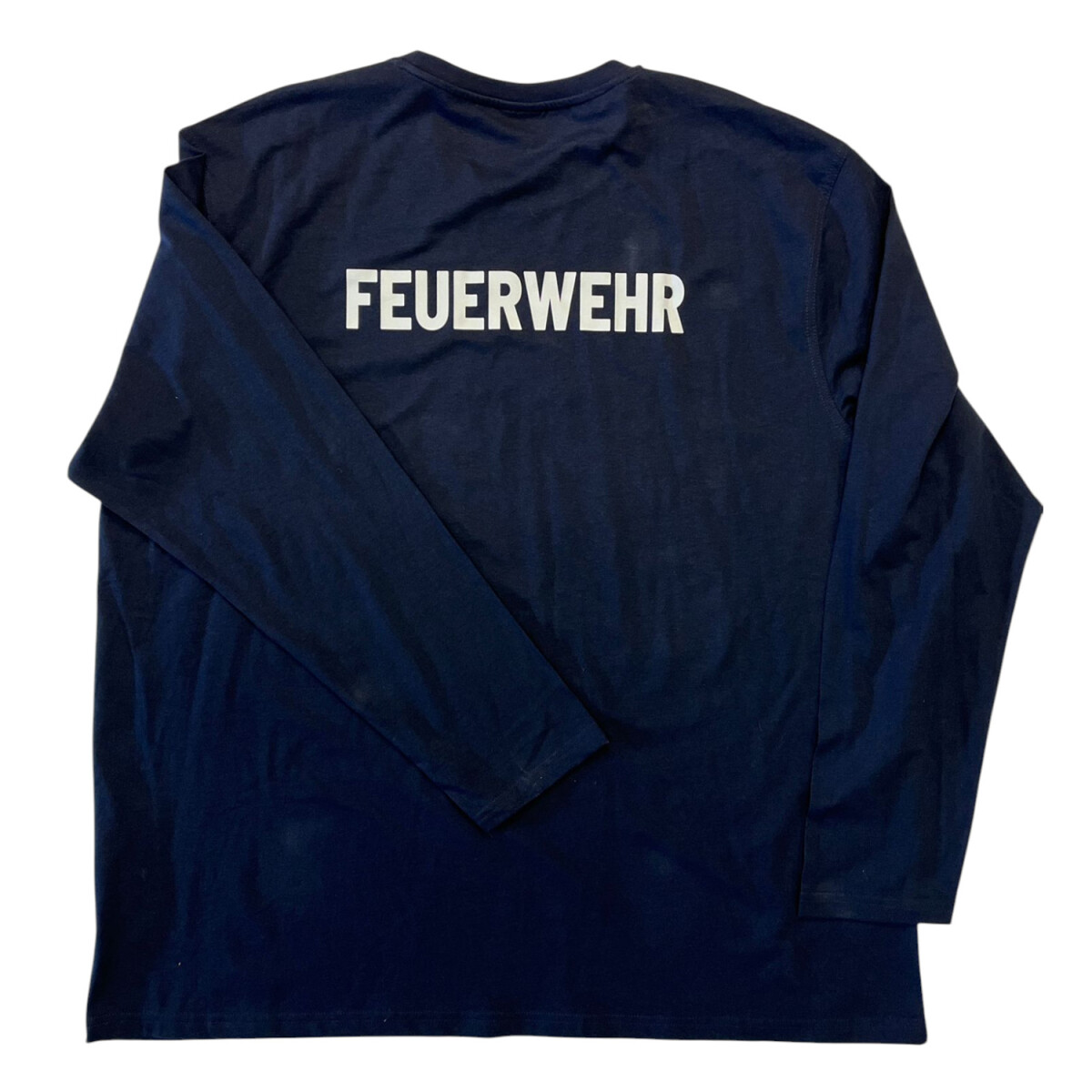 Feuerwehr V-Neck T-Shirt Herren | 4XL | navyblau | Einzelst&