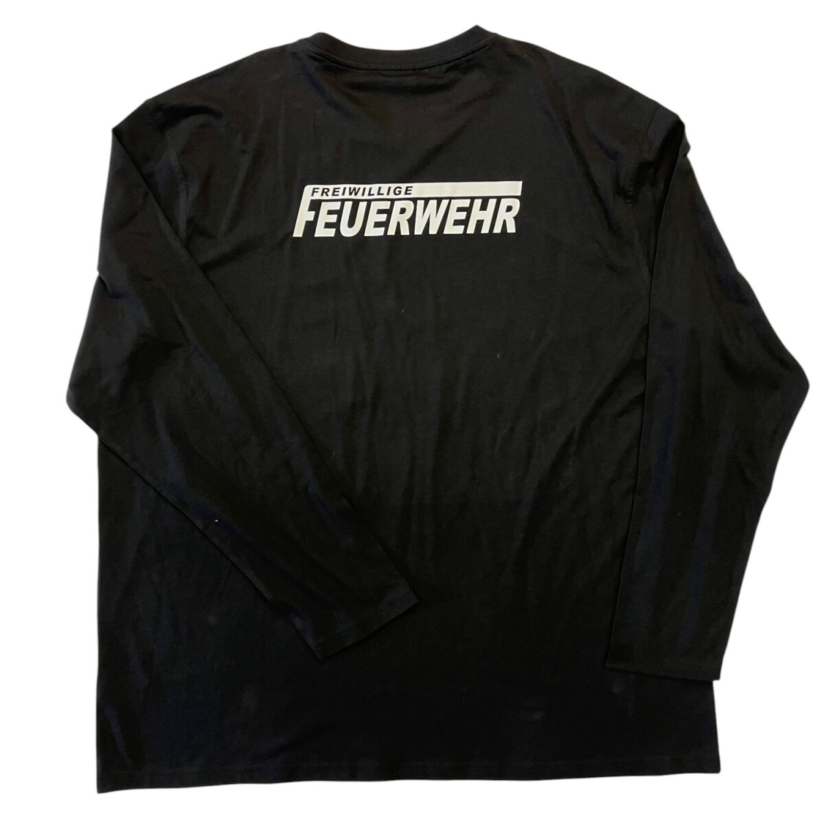 Feuerwehr V-Neck T-Shirt Herren | 4XL | schwarz | Einzelst&u