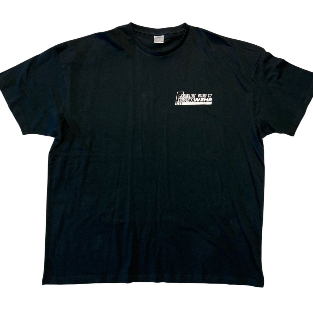Feuerwehr T-Shirt Herren | 4XL | schwarz | Einzelstück