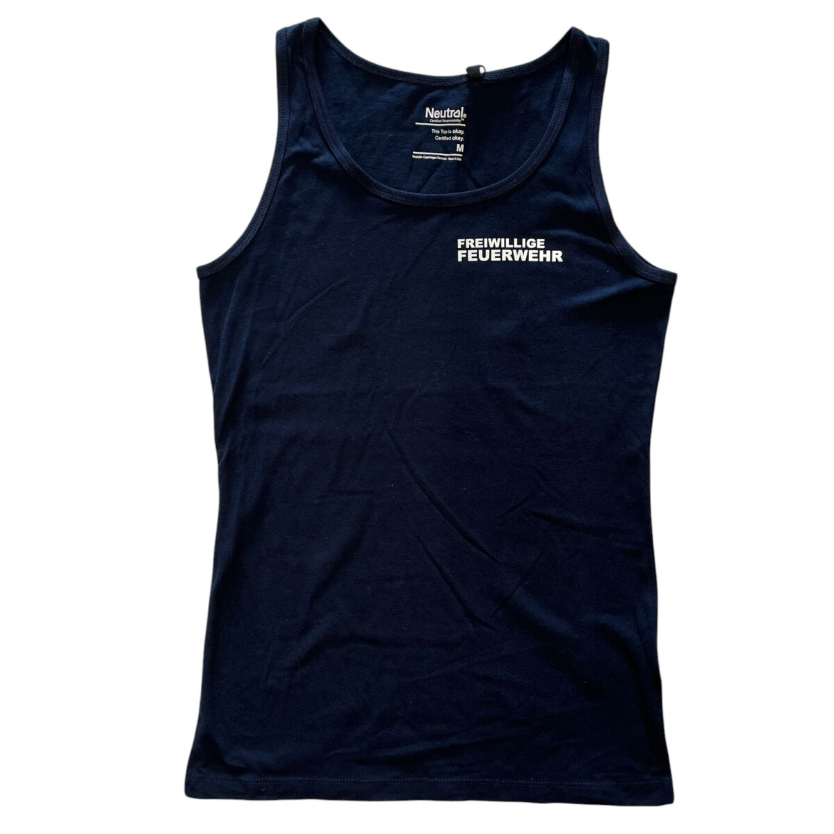 Feuerwehr Tank Top Damen | M | navyblau | Einzelstück
