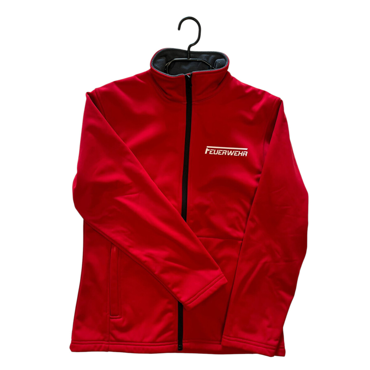 Feuerwehr Softshelljacke Damen | M | rot | Einzelstück