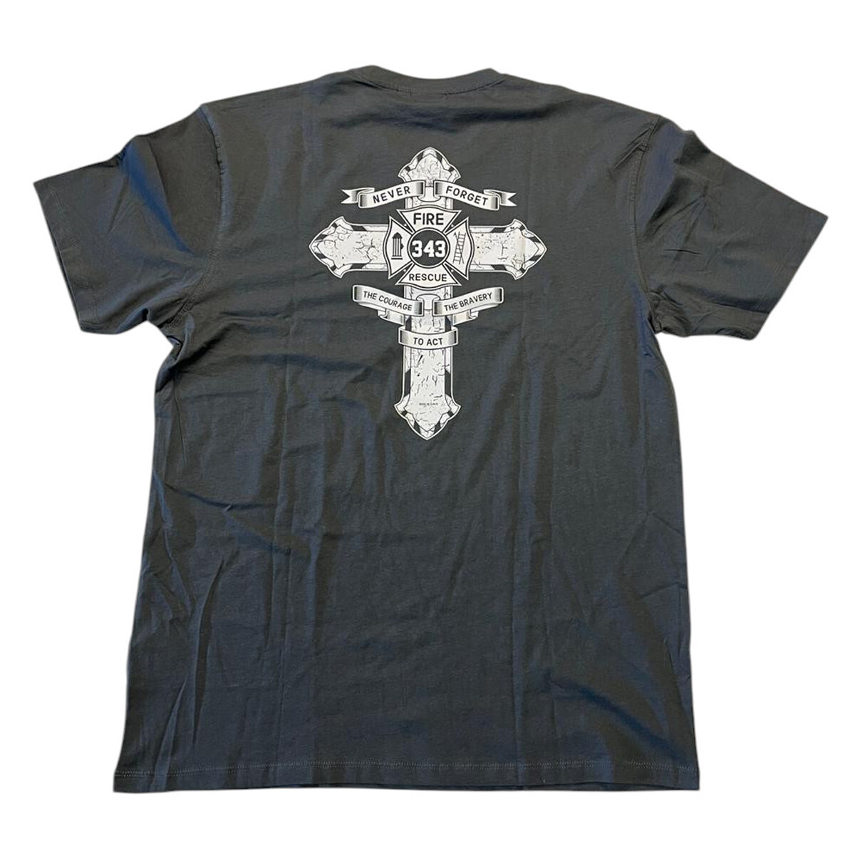 Feuerwehr T-Shirt Herren | HAKRO 292 | XXL | anthrazit | Ein
