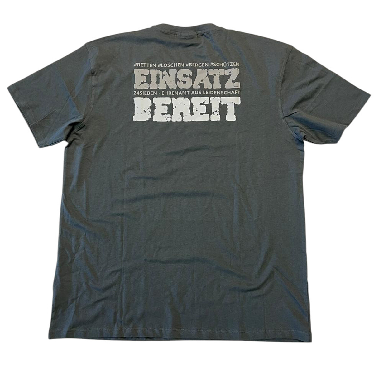 Feuerwehr T-Shirt Herren | HAKRO 292 | XXL | anthrazit | Ein