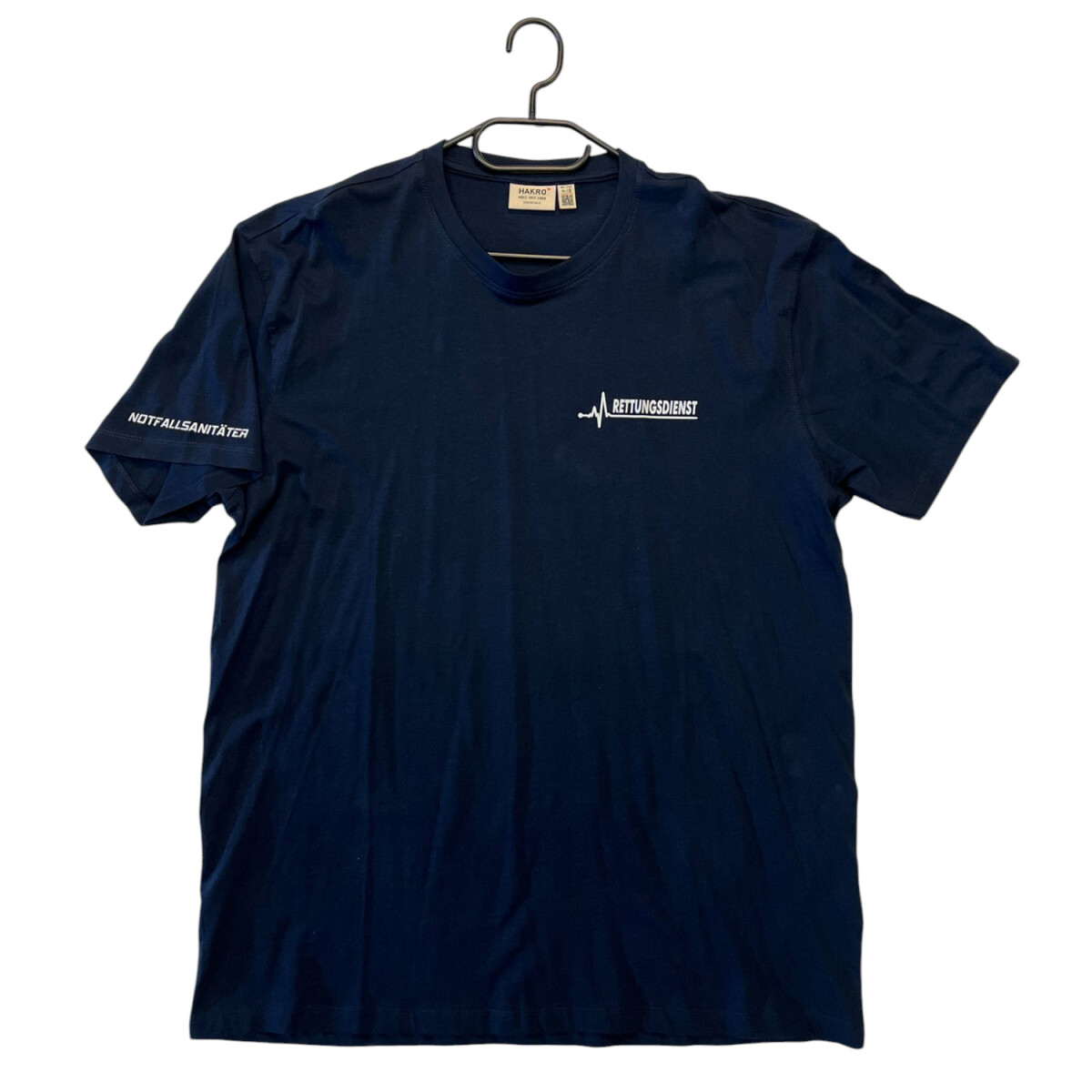 Rettungsdienst T-Shirt Herren | HAKRO 292 | XL | navyblau |