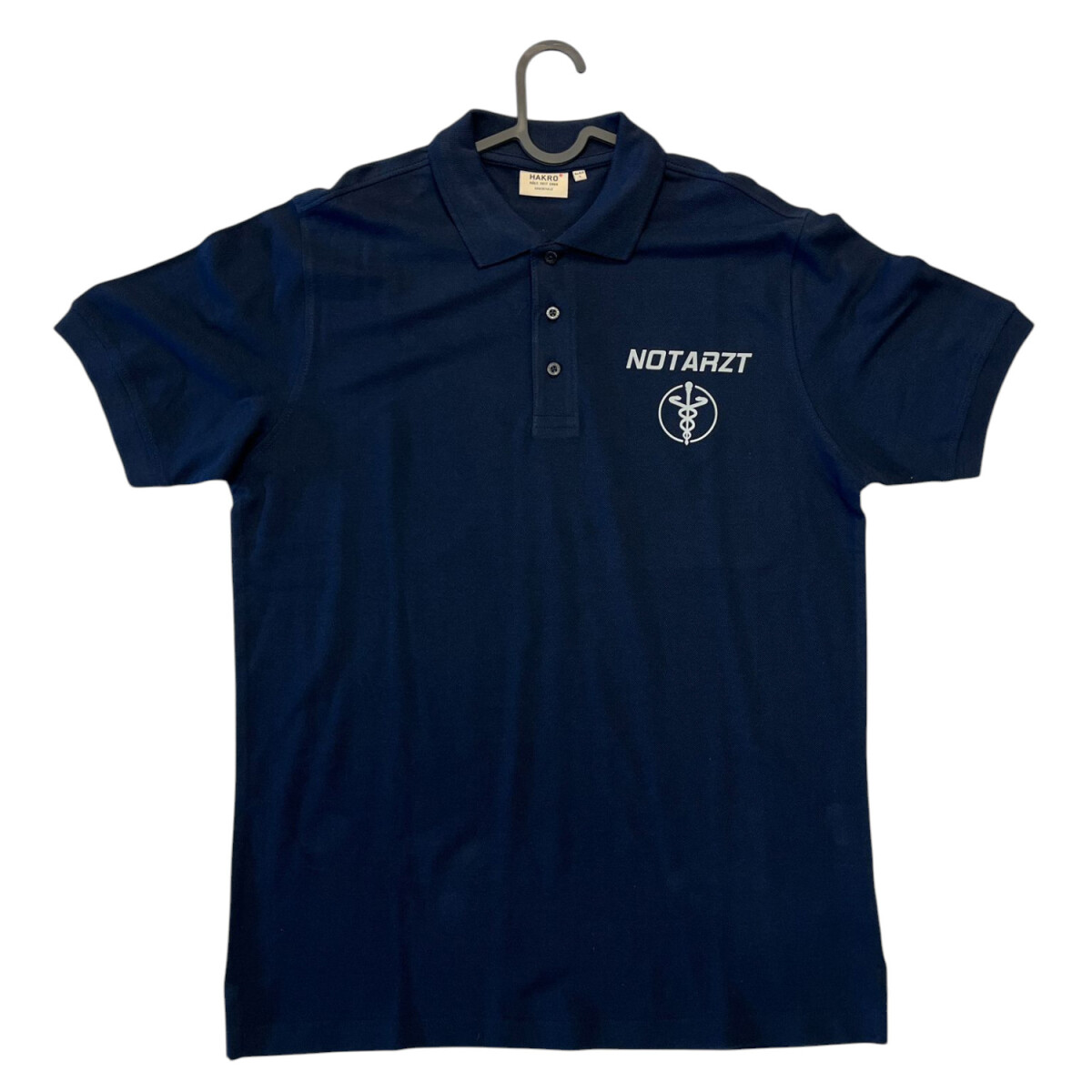 Rettungsdienst Polo-Shirt Herren | HAKRO 810 | L | navyblau