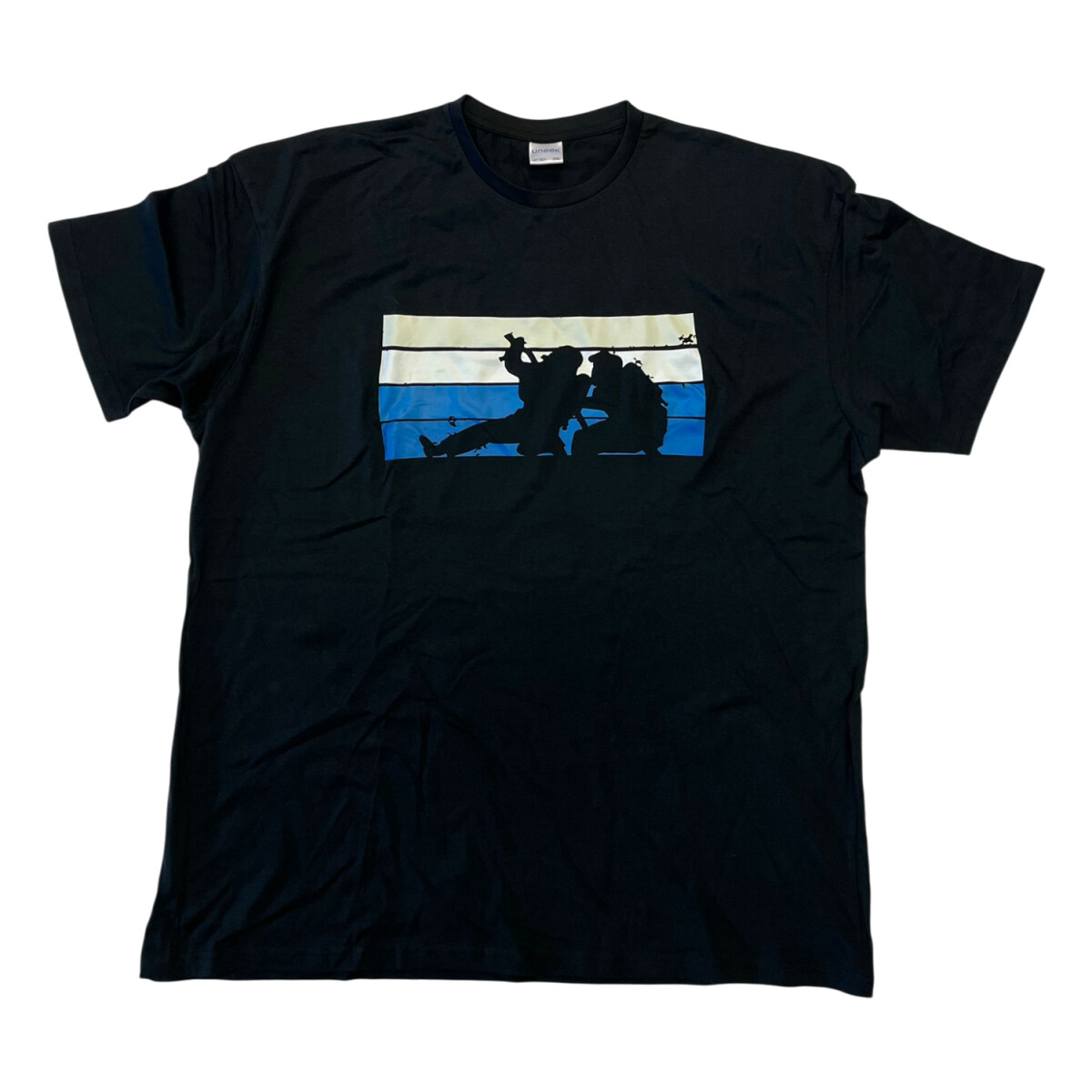 Feuerwehr T-Shirt Herren | XXL | schwarz | Einzelstück