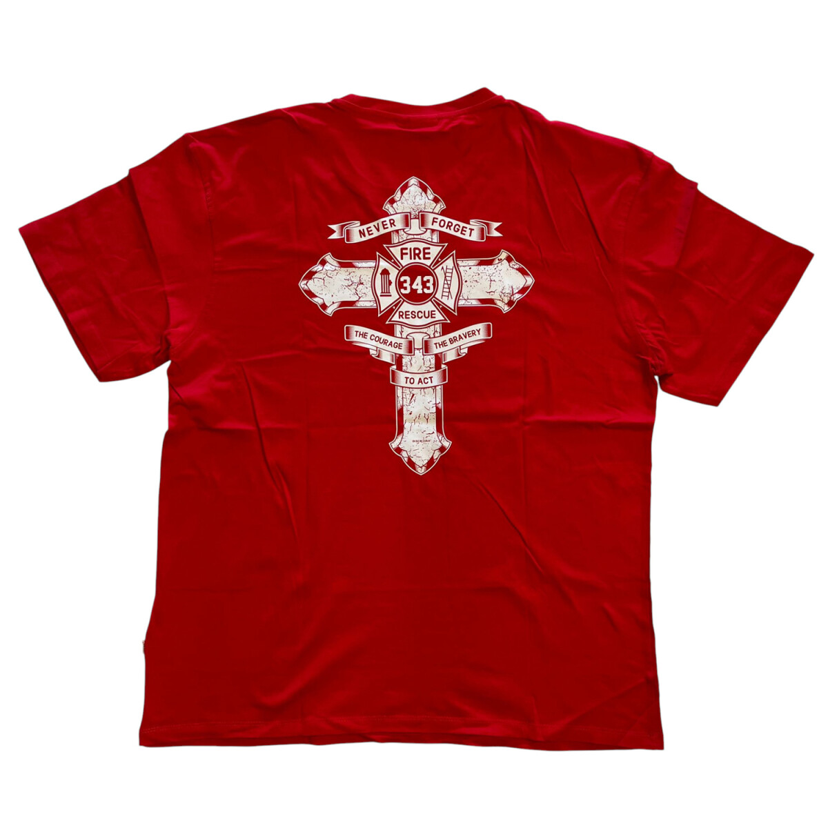 Feuerwehr T-Shirt Herren | HAKRO 292 | 4XL | rot | Einzelst&
