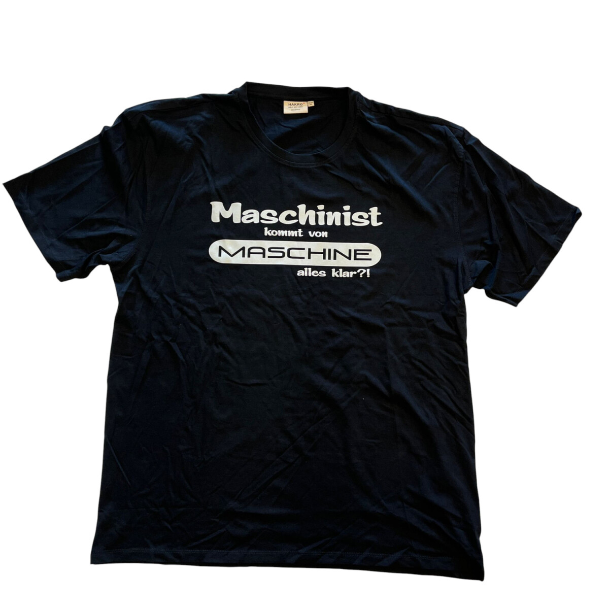 Feuerwehr Fun T-Shirt Herren | HAKRO 292 | 4XL | schwarz | E
