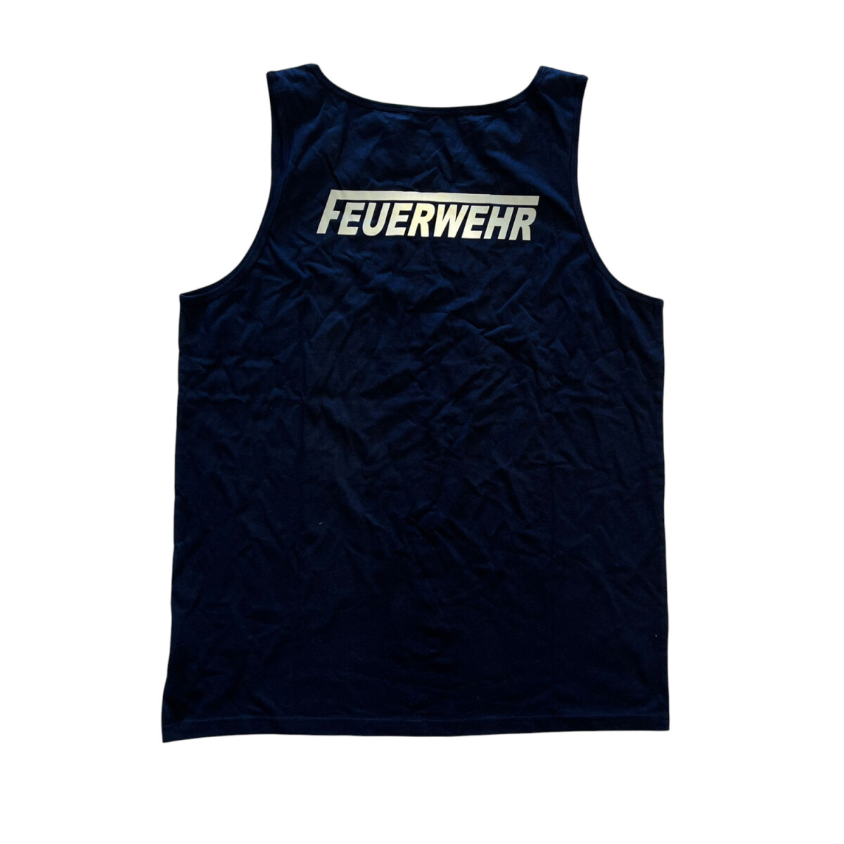 Feuerwehr Tank Top Herren | XL | navyblau | Einzelstück