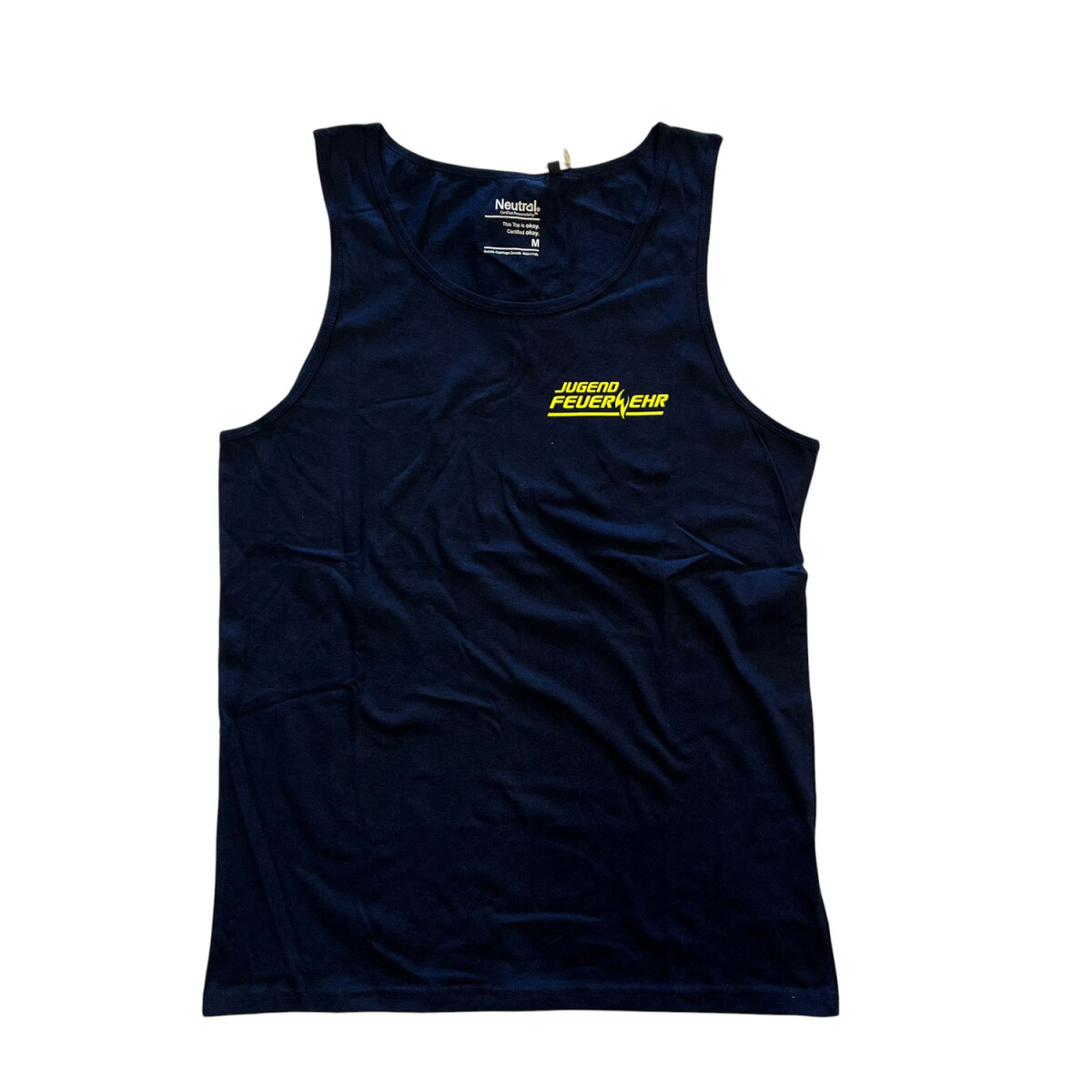 Jugendfeuerwehr Tank Top Herren | M | navyblau | Einzelst&uu