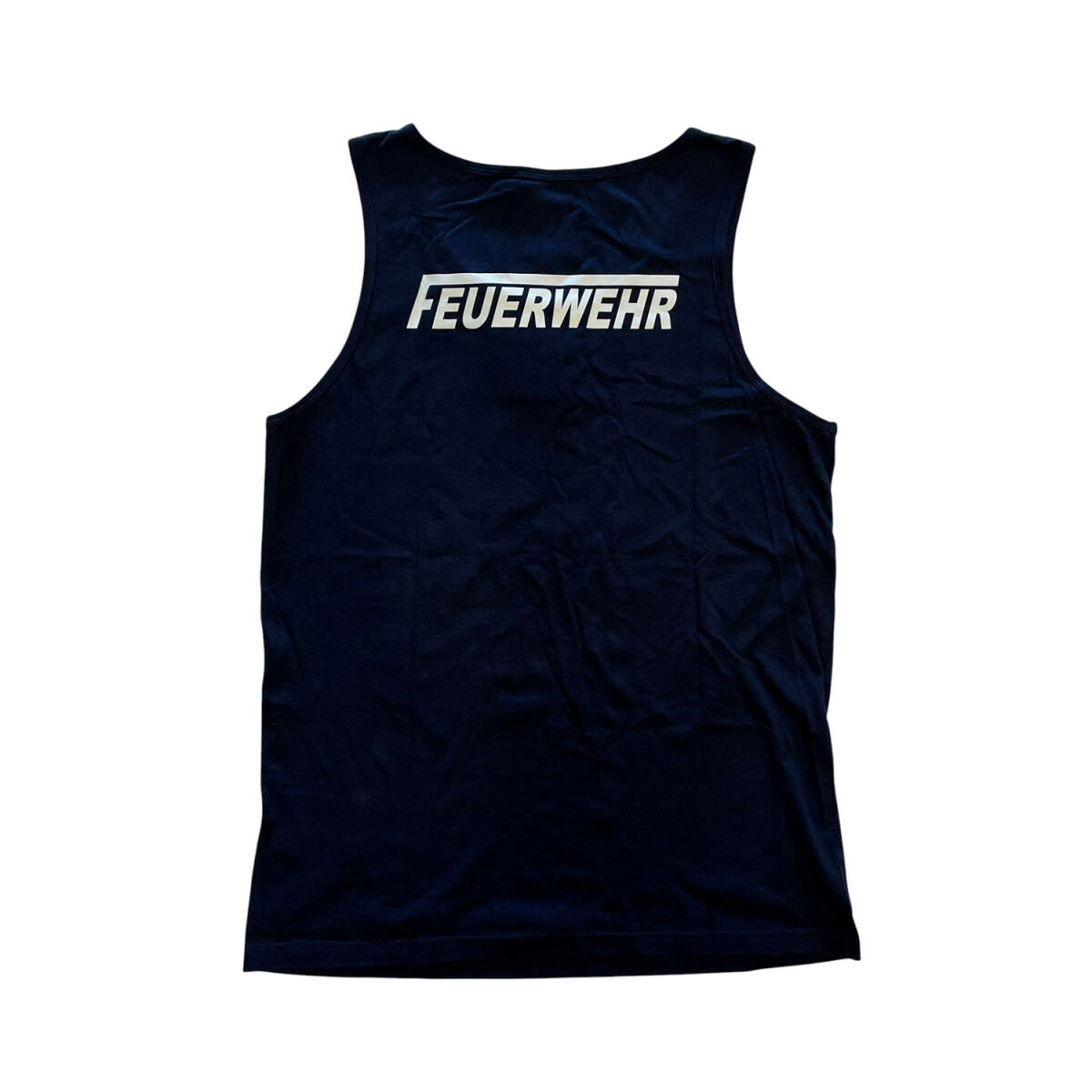 Feuerwehr Tank Top Herren | M | navyblau | Einzelstück