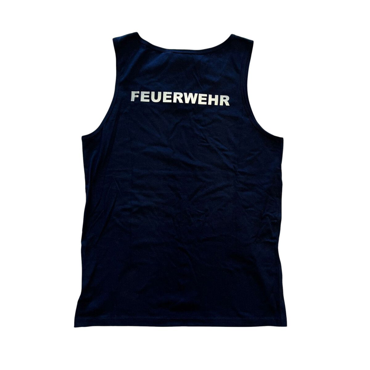 Feuerwehr Tank Top Herren | M | navyblau | Einzelstück