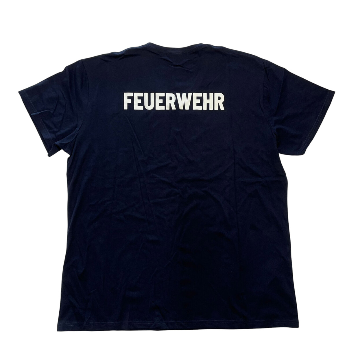 Feuerwehr T-Shirt Herren | 3XL | nayblau | Einzelstück