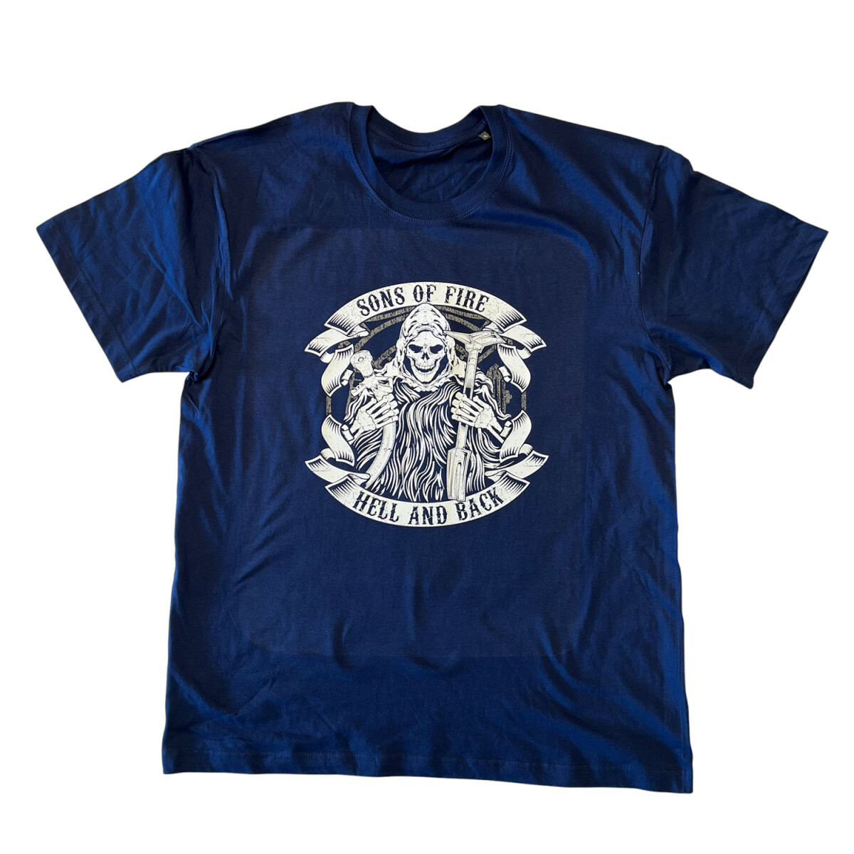 Feuerwehr T-Shirt Herren | XL | navyblau box