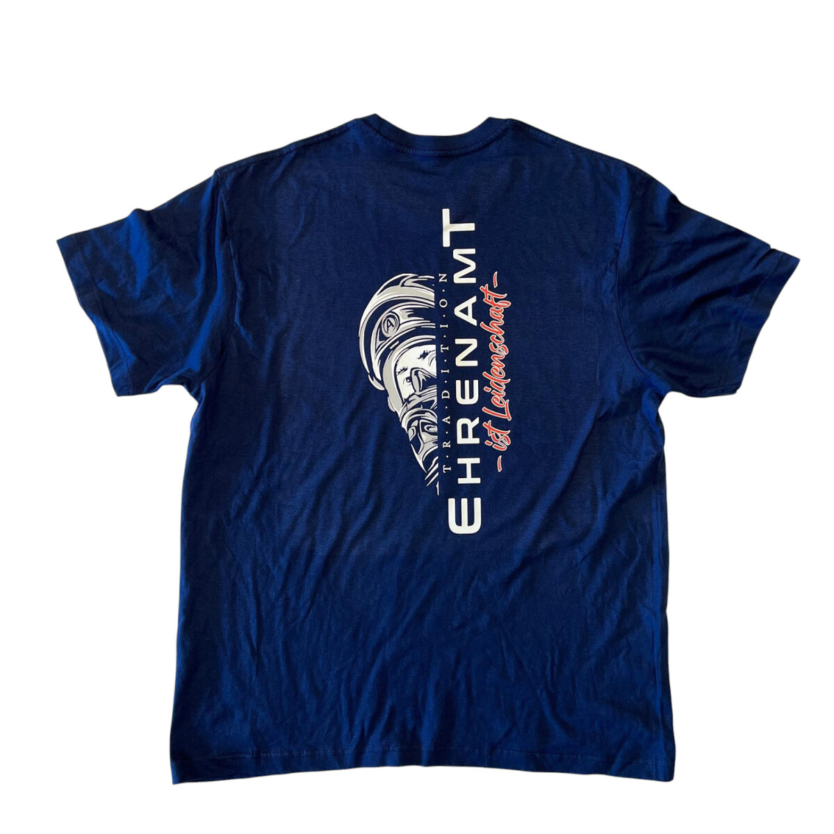 Feuerwehr T-Shirt Herren | XXL | navyblau | Einzelstück