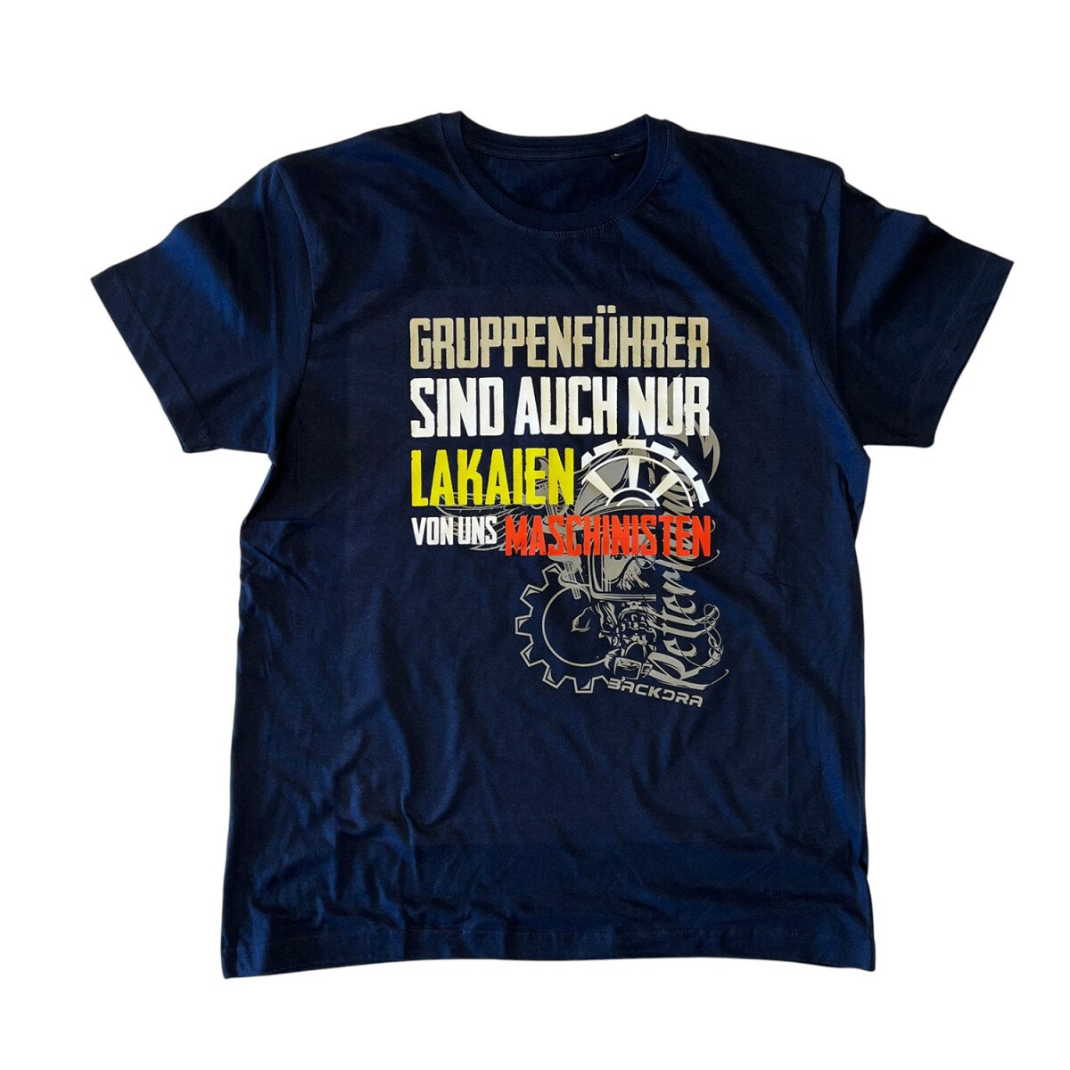 Fun Feuerwehr T-Shirt Herren | XL | navyblau | Einzelstü