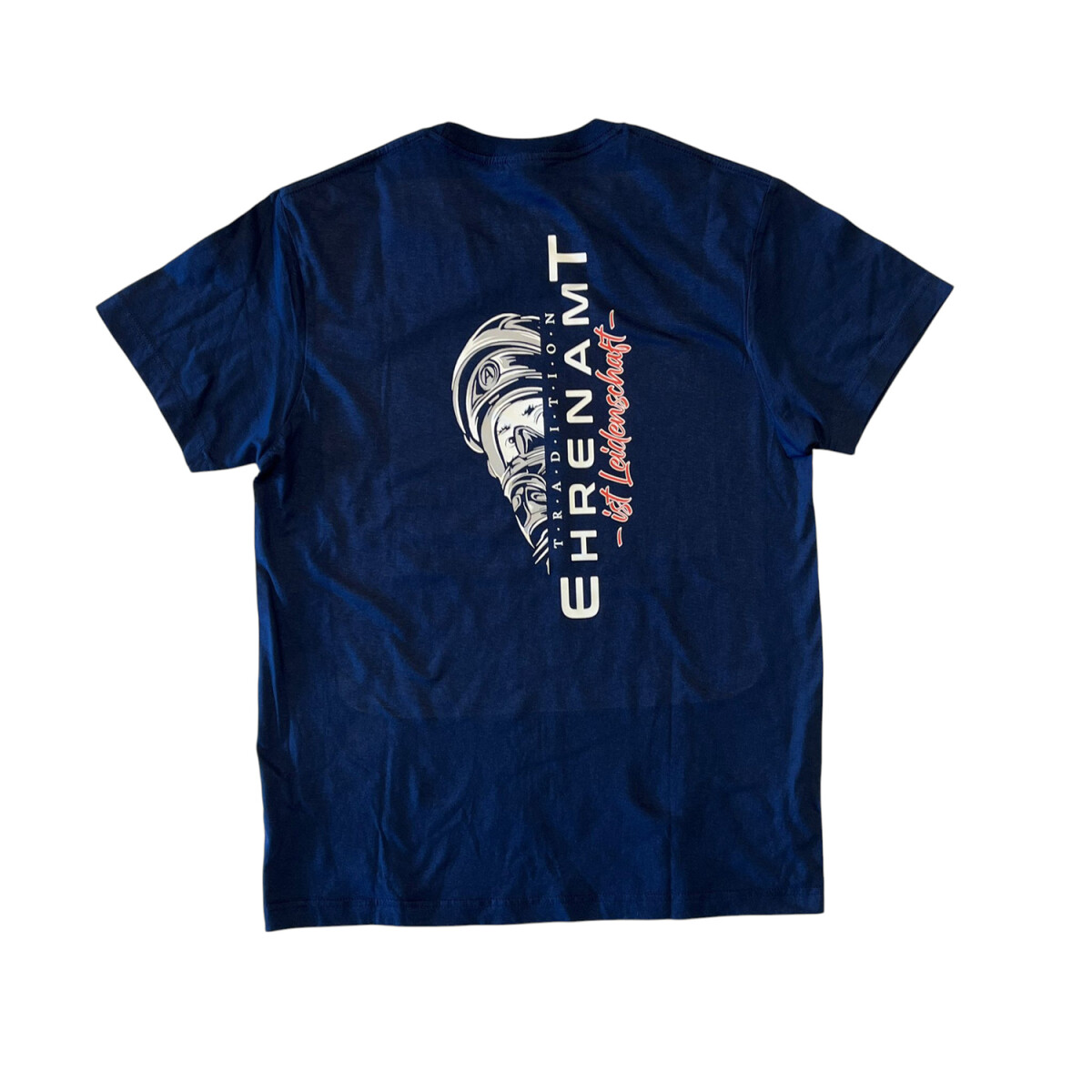 Feuerwehr T-Shirt Herren | S | navyblau | Einzelstück